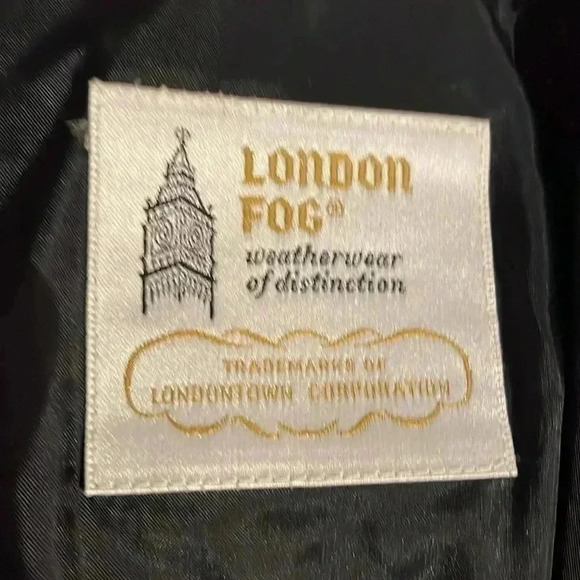 London Fog Jacket Men’s 38 Reg Gray Zip Up - Picture 10 of 10